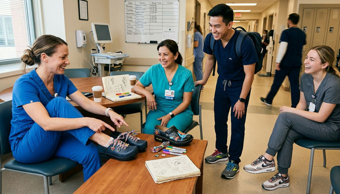 Les secrets des chaussures adoptées par les infirmières et comment les personnaliser